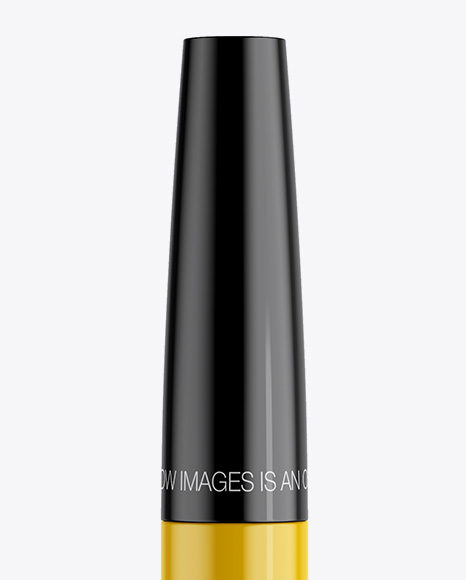 Glossy Mascara Tube Mockup