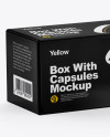 Glossy Box w/ Two K-Cups Mockup