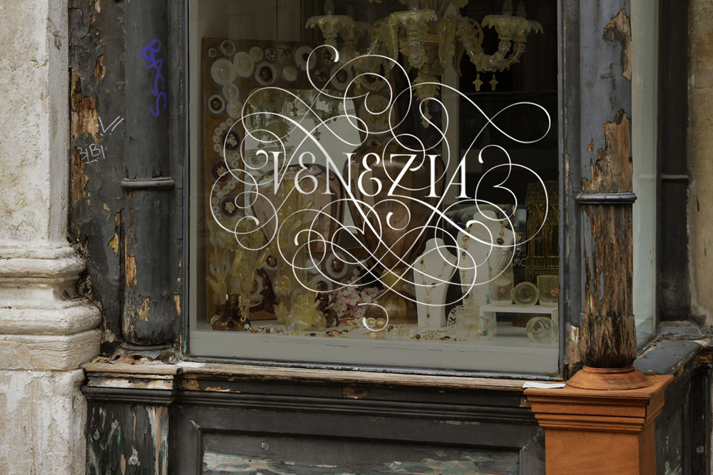 Calligraphic Italian cities Calligraphic Italian cities