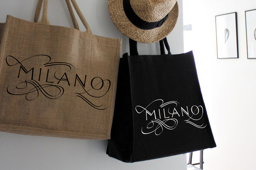 Calligraphic Italian cities Calligraphic Italian cities