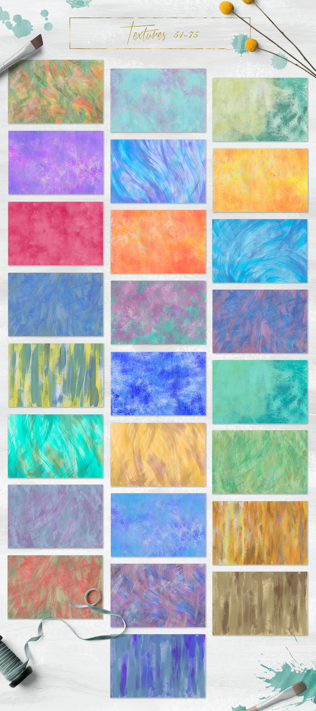 100 Bright Acrylic Textures 100 Bright Acrylic Textures
