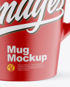 Matte Mug w/ Cap Mockup - Front View