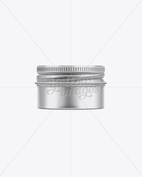 Metal Jar With Lid - 50ml