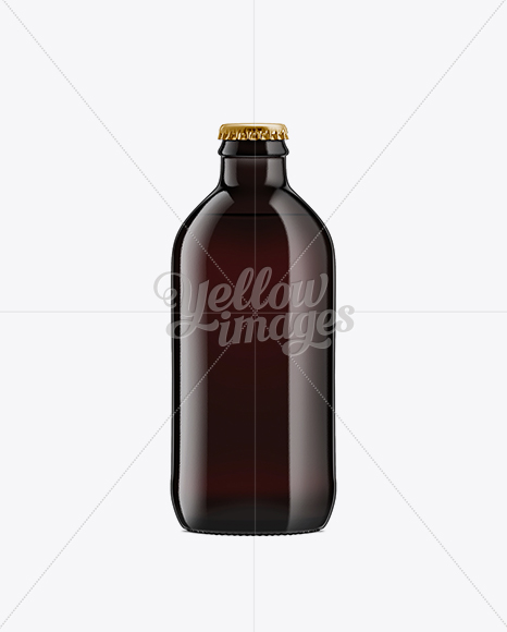 Black Amber Bottle With Dark Beer 250ml