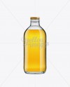 Glass Bottle With Gold Beer 250ml