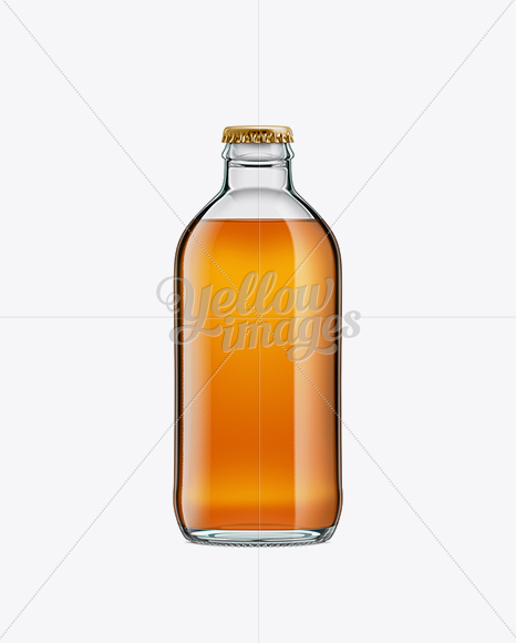 Beer Bottle With Amber Ale 250ml