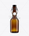 Amber Beer Bottle with Swing Top Closure 330ml