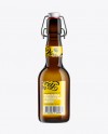 Amber Beer Bottle with Swing Top Closure 330ml