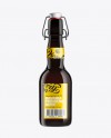 Black Amber Bottle with Swing Top Closure 330ml