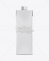 1L Milk Carton with Screw Cap Mock-up