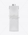 1L Milk Carton Box with Screw Cap Mockup