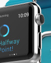 Apple Watch with Modern Buckle Mockup