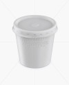Ice Cream Cup Mockup - Front View (High-Angle Shot) Ice Cream Cup Mockup - Front View (High-Angle Shot)