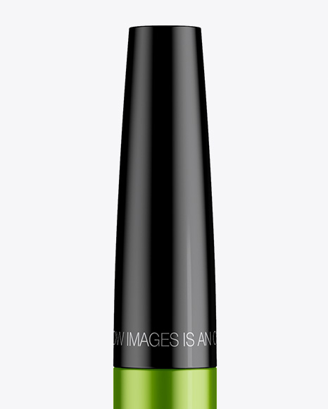 Metallic Mascara Tube Mockup