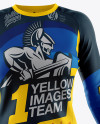 Women`s Cycling Jersey Mockup - Front View