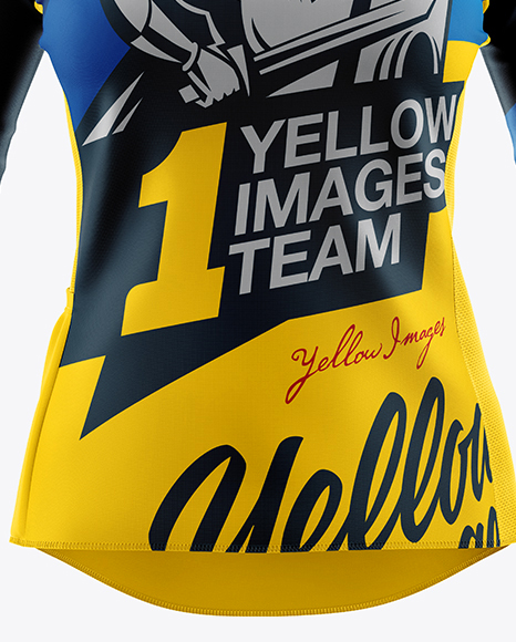 Women`s Cycling Jersey Mockup - Front View