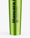 Opened Metallic Mascara Tube Mockup