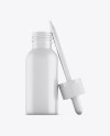 Opened Matte Dropper Bottle Mockup