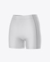 Women&#039;s Volleyball Shorts Mockup - Front Half Side View