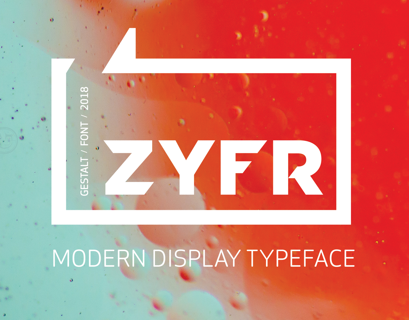 ZYFR // Display Font - By Jeffery P. Ess