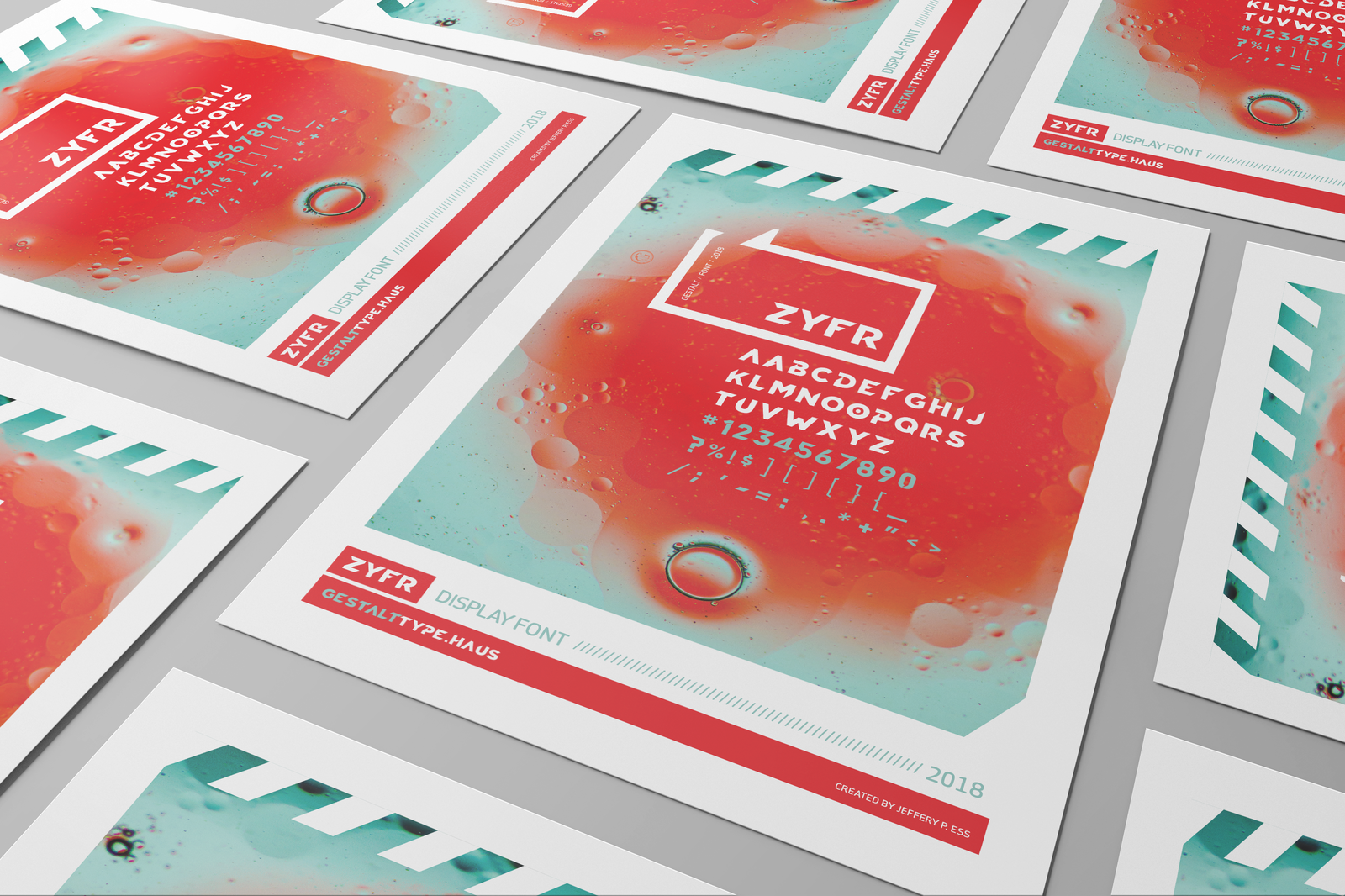 ZYFR // Display Font - By Jeffery P. Ess ZYFR // Display Font - By Jeffery P. Ess