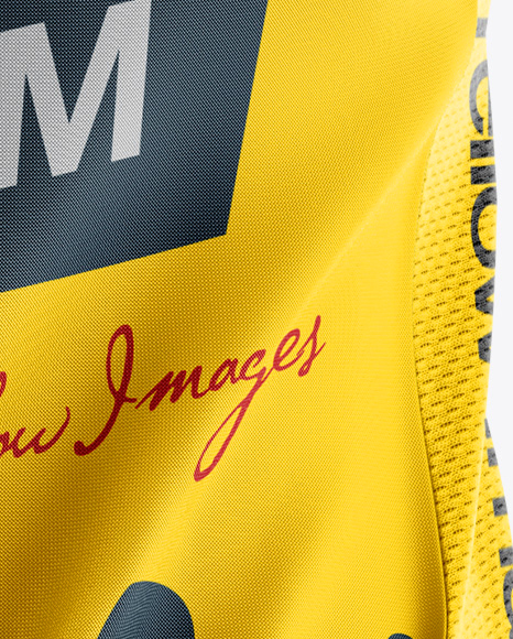 Women's Cycling Jersey Mockup - Back View