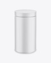Matte Jar Mockup - Front View