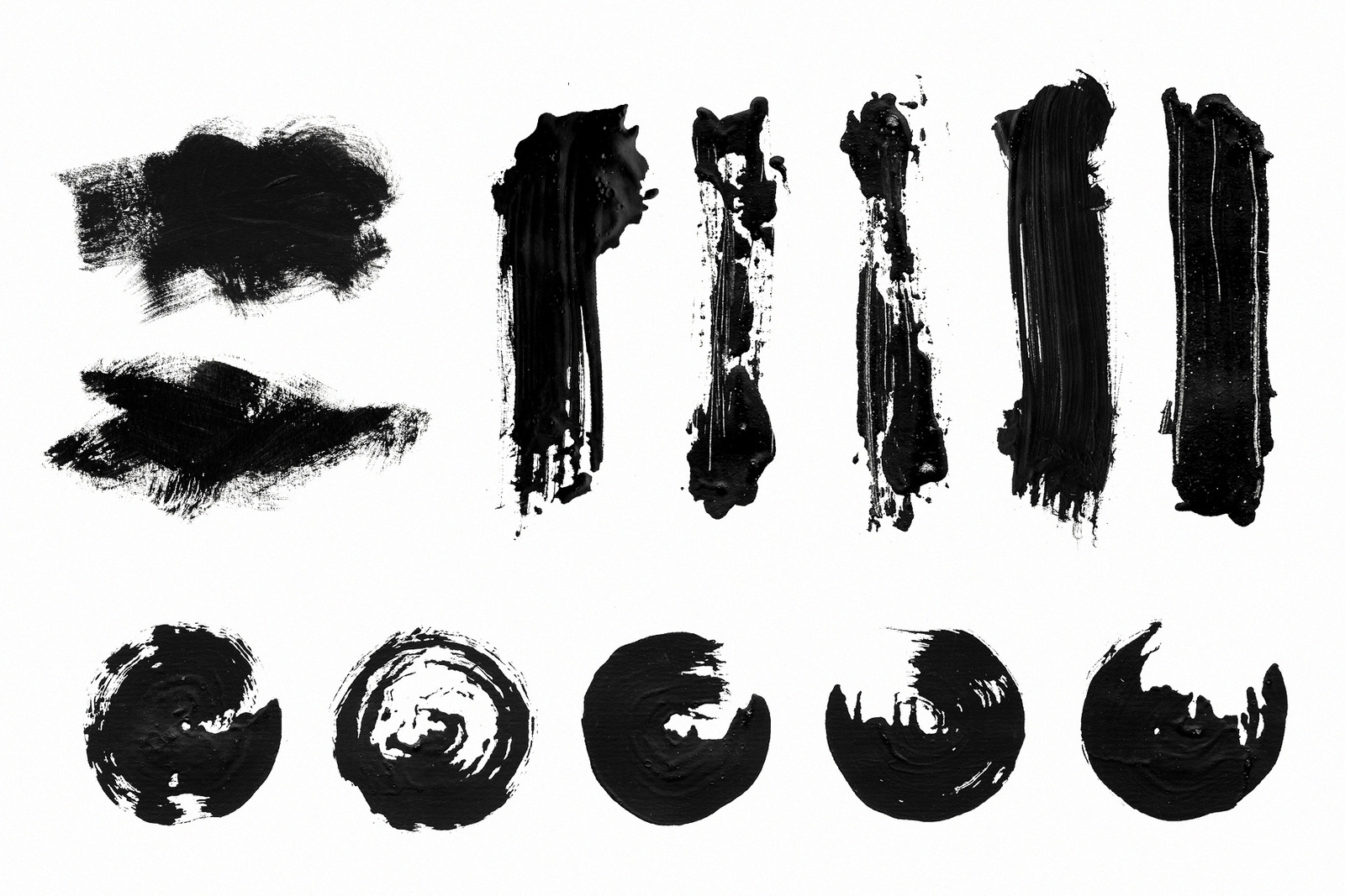 Calligraphy Strokes Set