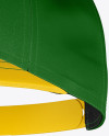 Snapback Cap Mockup - Half Side View