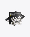 Two Glossy Seed Envelopes Mockup