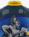 Men's Cycling Jersey Mockup - Back View