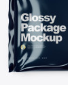 Glossy Package Mockup - Top View