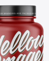 Matte Bottle Mockup - Front View