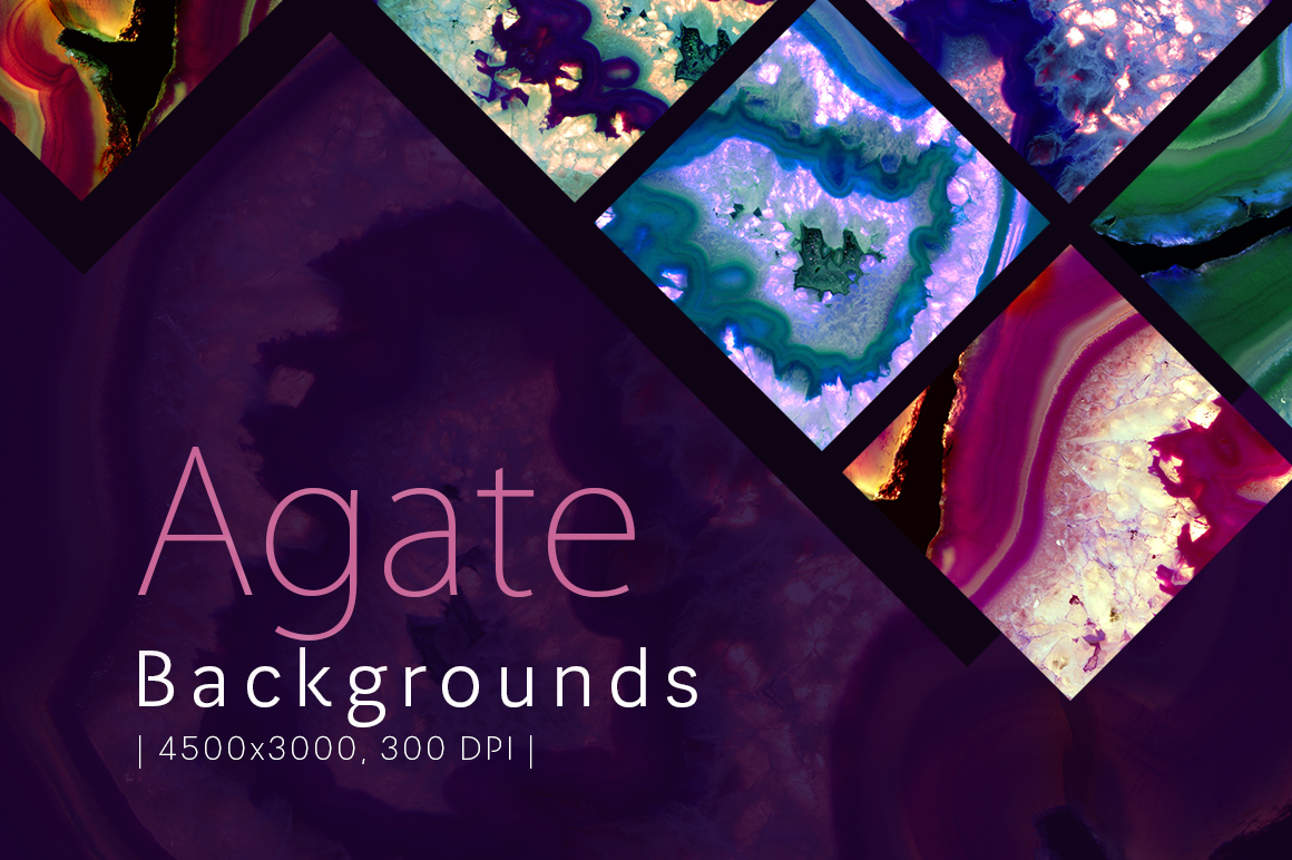 40 Agate Backgrounds