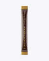 Matte Stick Sachet Mockup - Front View