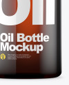 Amber Glass Oil Bottle Mockup