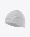 Winter Hat Mockup - Half Side View