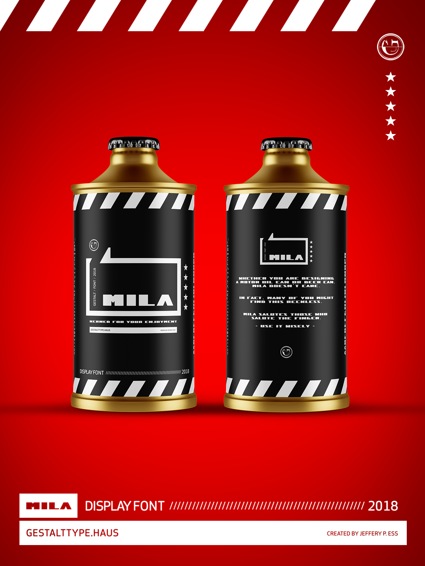 MILA // San Serif Font by Jeffery P. Ess MILA // San Serif Font by Jeffery P. Ess