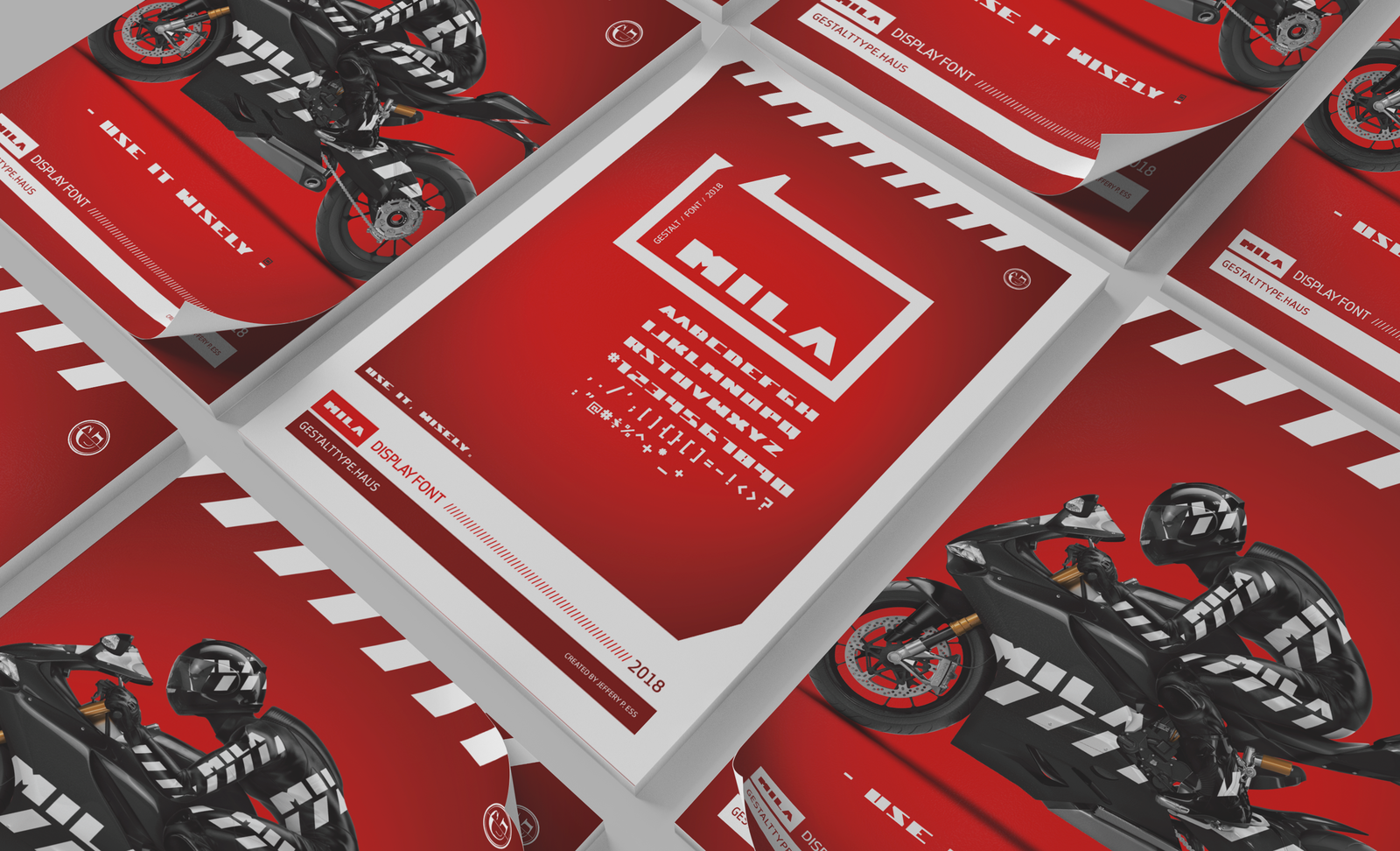MILA // San Serif Font by Jeffery P. Ess MILA // San Serif Font by Jeffery P. Ess