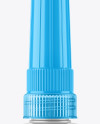 Clear Glass Cosmetic Bottle with Liquid Mockup Clear Glass Cosmetic Bottle with Liquid Mockup