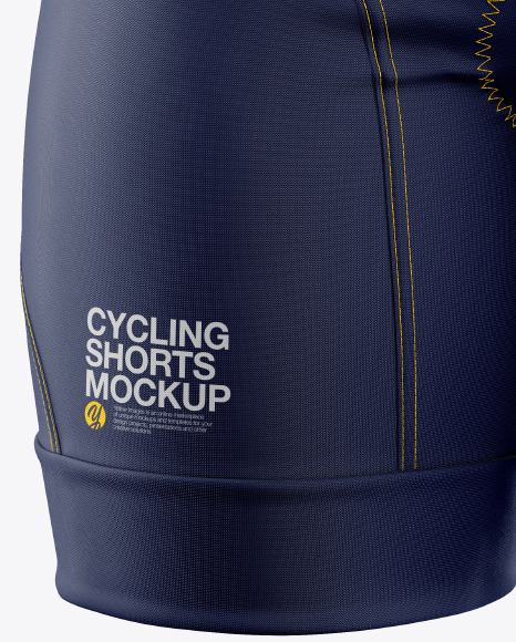 Women’s Cycling Shorts Mockup - Front View