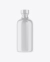 Glossy Plastic Bottle Mockup