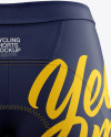 Women’s Cycling Shorts Mockup - Back View