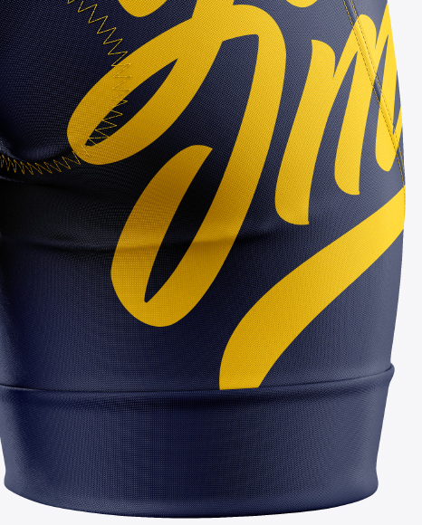 Women’s Cycling Shorts Mockup - Back View