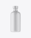 Matte Plastic Bottle Mockup