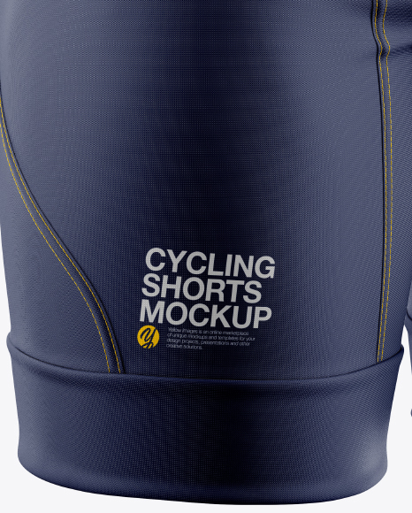 Women’s Cycling Shorts Mockup - Half Side View