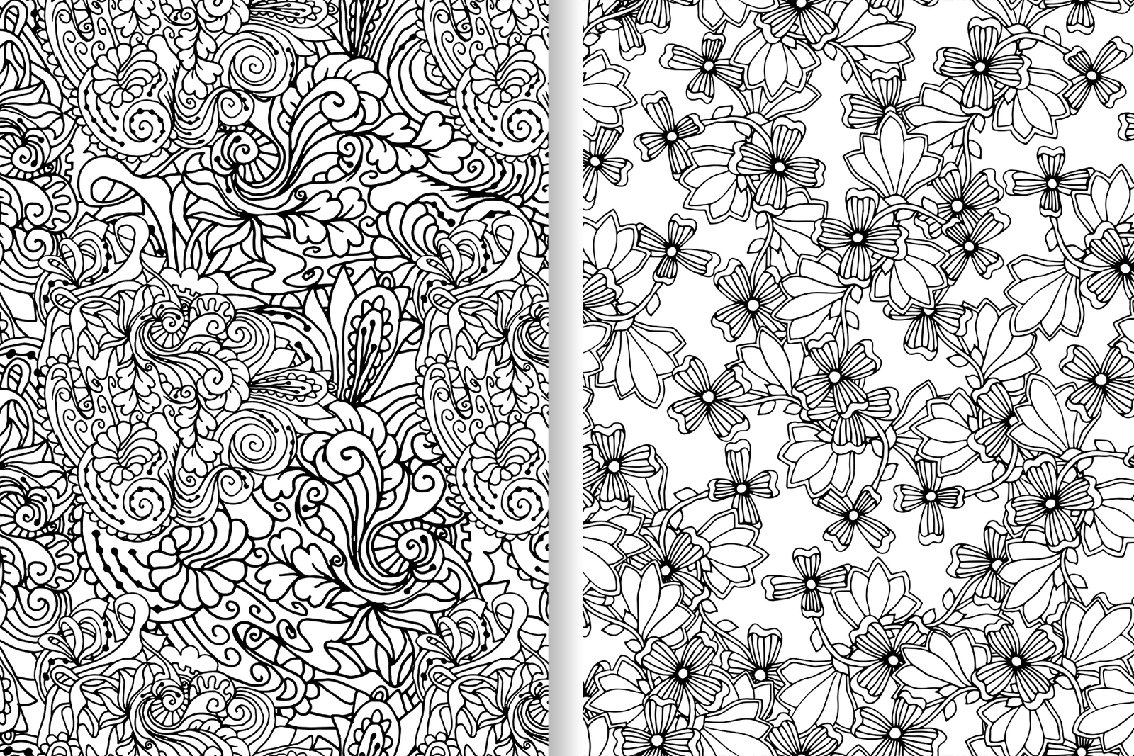 Monochrome Patterns Collection