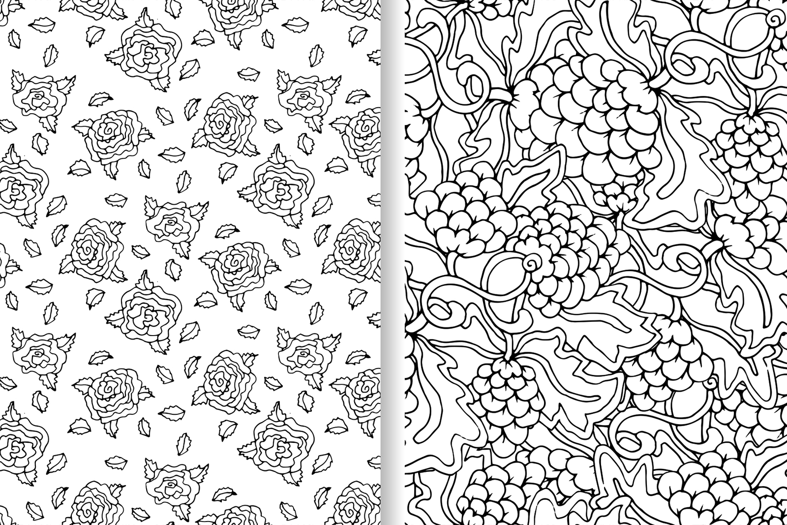 Monochrome Patterns Collection