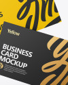 Two Business Cards Mockup