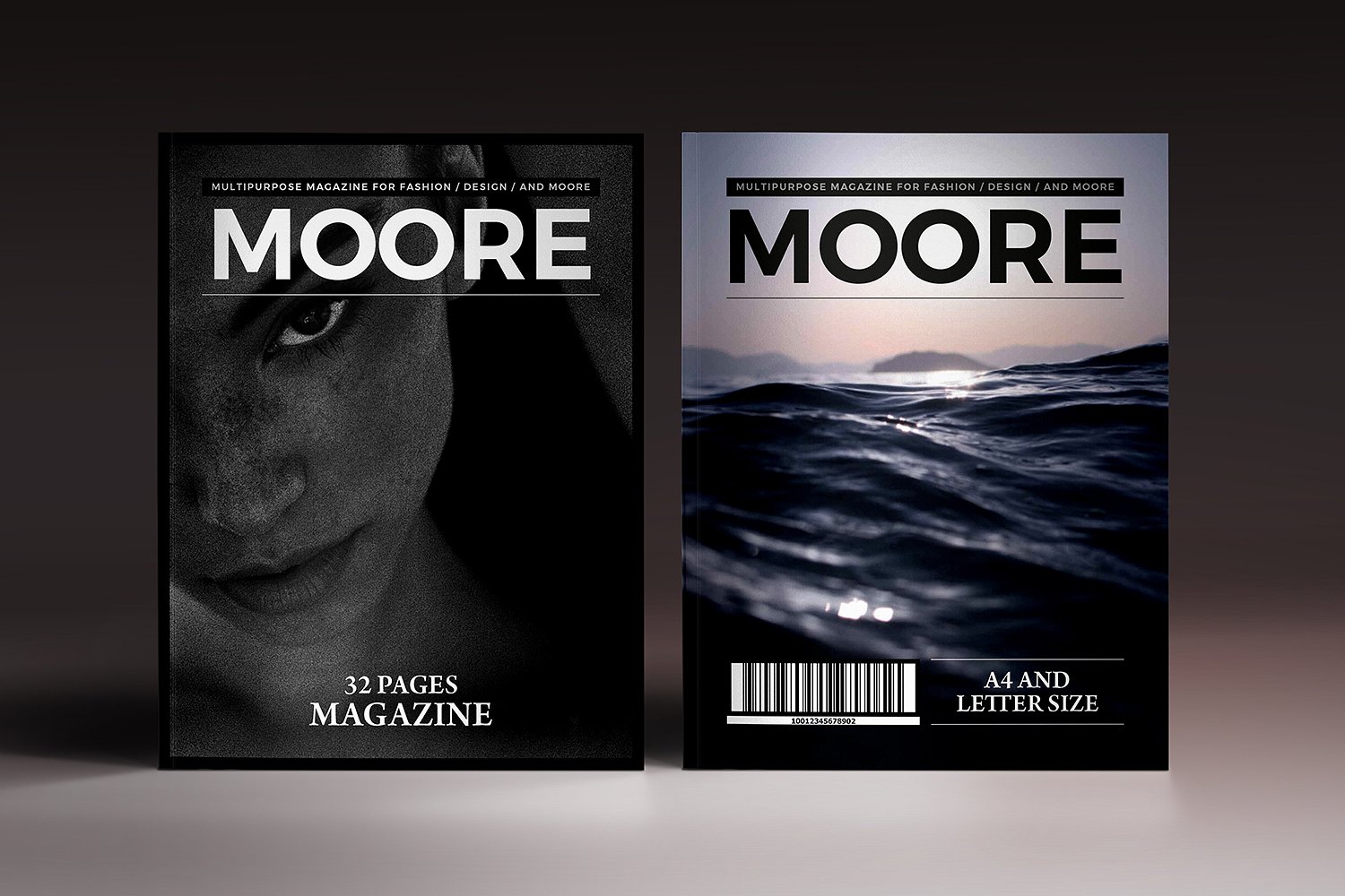 Moore Indesign Template